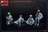 MiniArt 53035 U.S. Infantry Tank Riders. Set 2 1/35